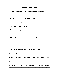 Coordinating and Subordinating Conjunctions Worksheet