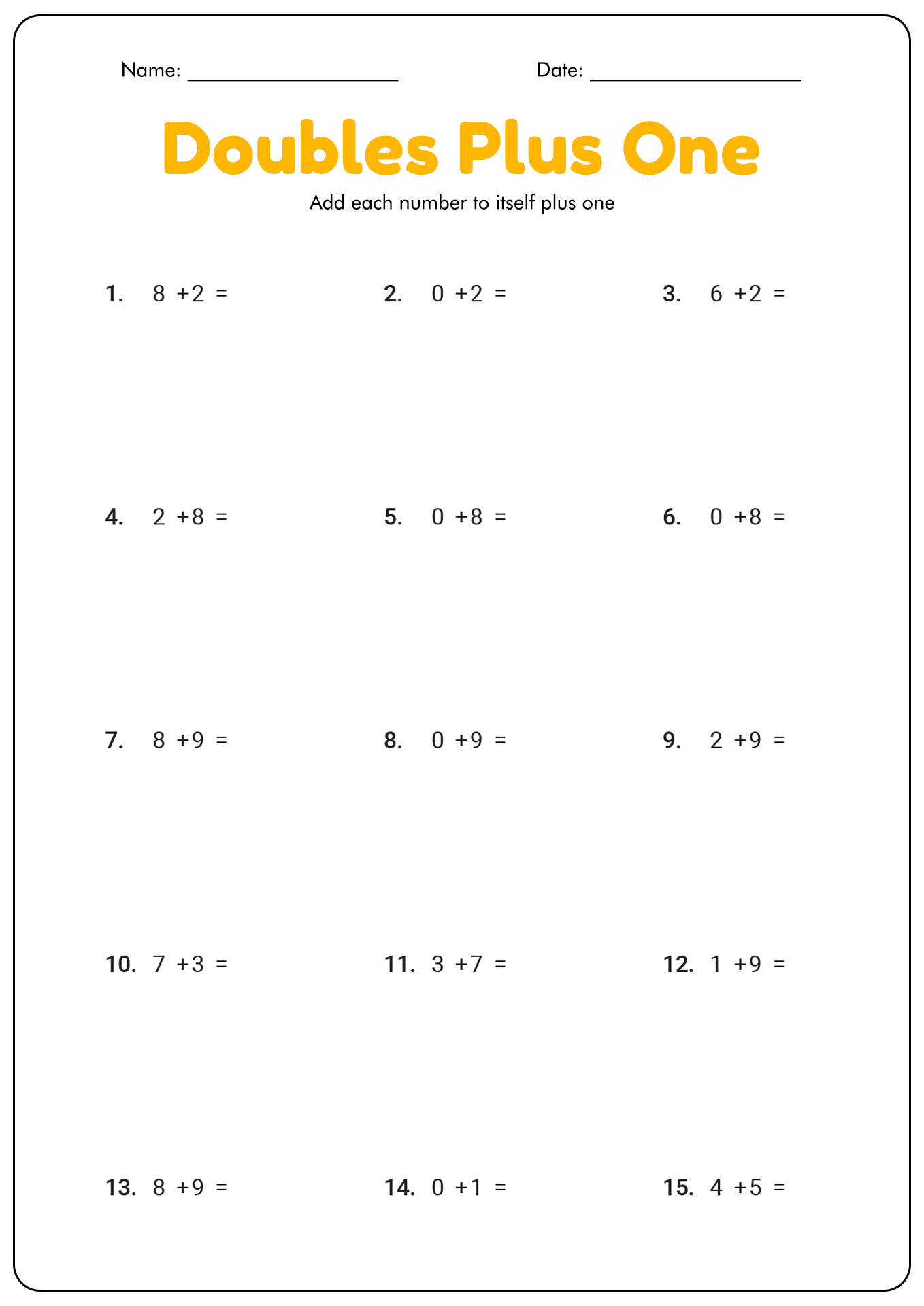 doubles-plus-or-minus-one-worksheets