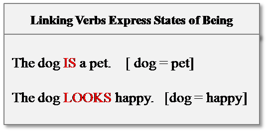 Linking Verb Examples