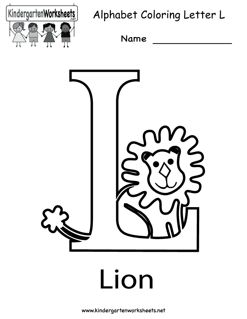 12 Best Images of Kindergarten Phonics Worksheet Letter L  Letter K