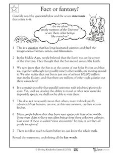 Reading Comprehension Worksheets Grade 5