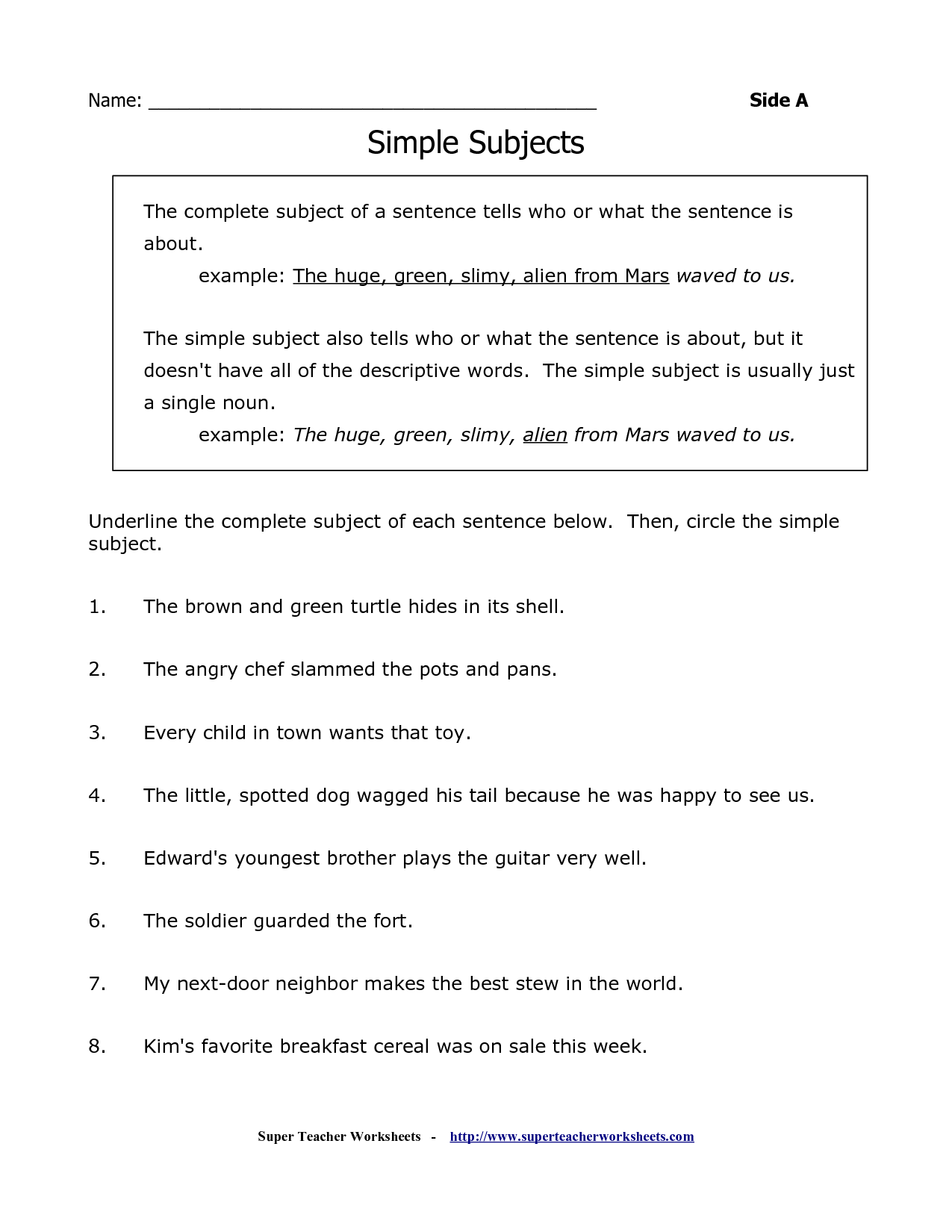 17-best-images-of-worksheets-circle-subject-underline-the-subject-and-predicate-the-simple