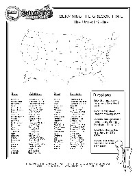 United States Geography Worksheets 4th Grade
