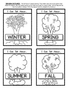 10 Best Images of Worksheets Four Seasons Activity - Weather Seasons
