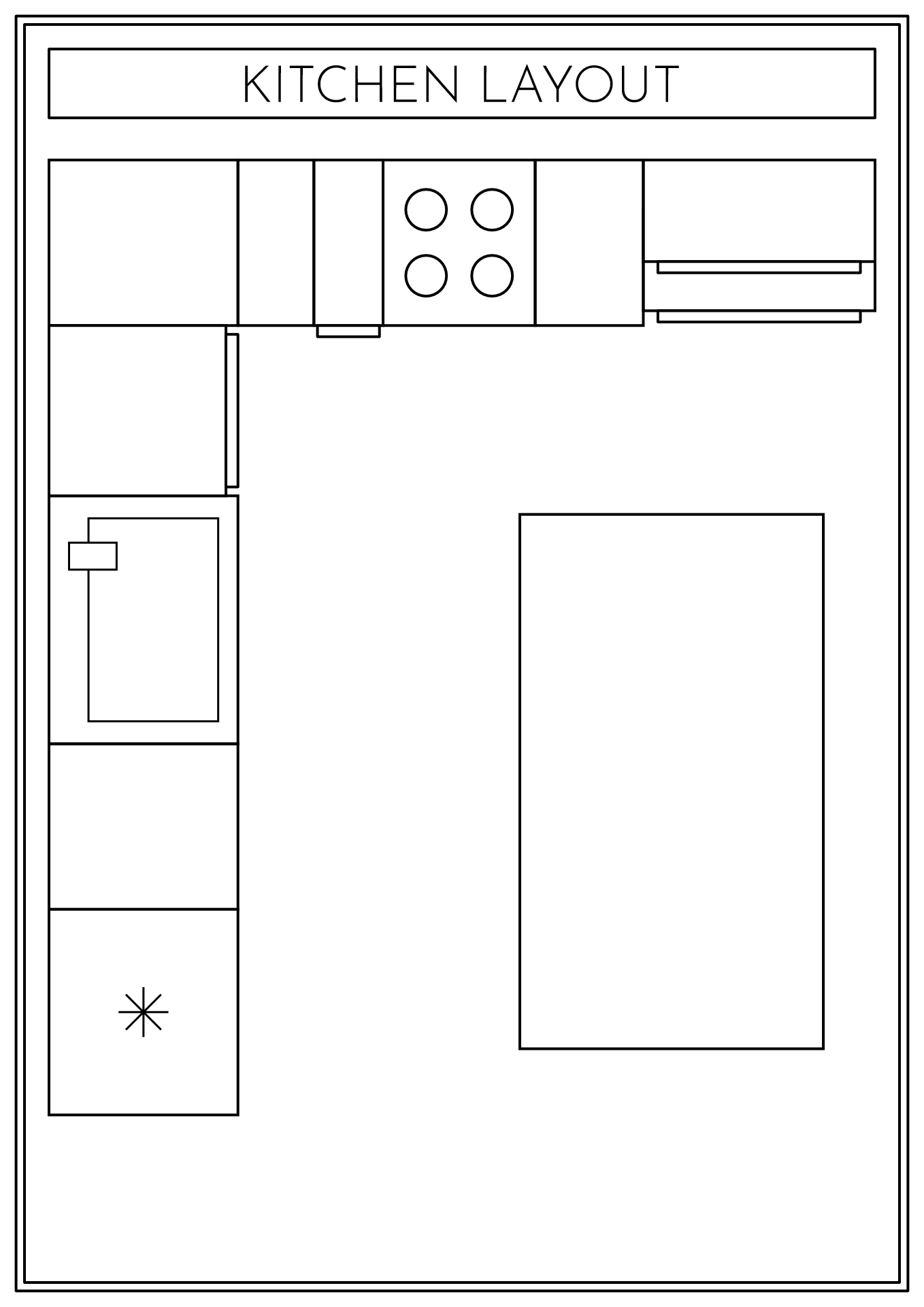 6 Best Images of 11 X 11 Kitchen Designs Kitchen Layout