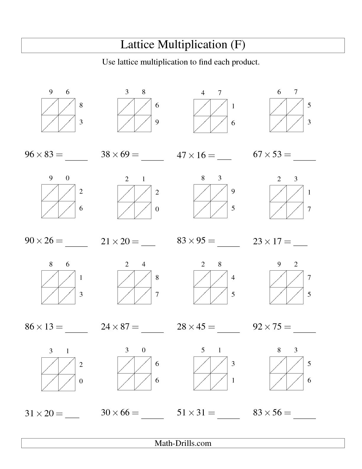 16 Best Images Of 2 Digit Multiplication Color By Number Worksheets Double Digit Math Addition 