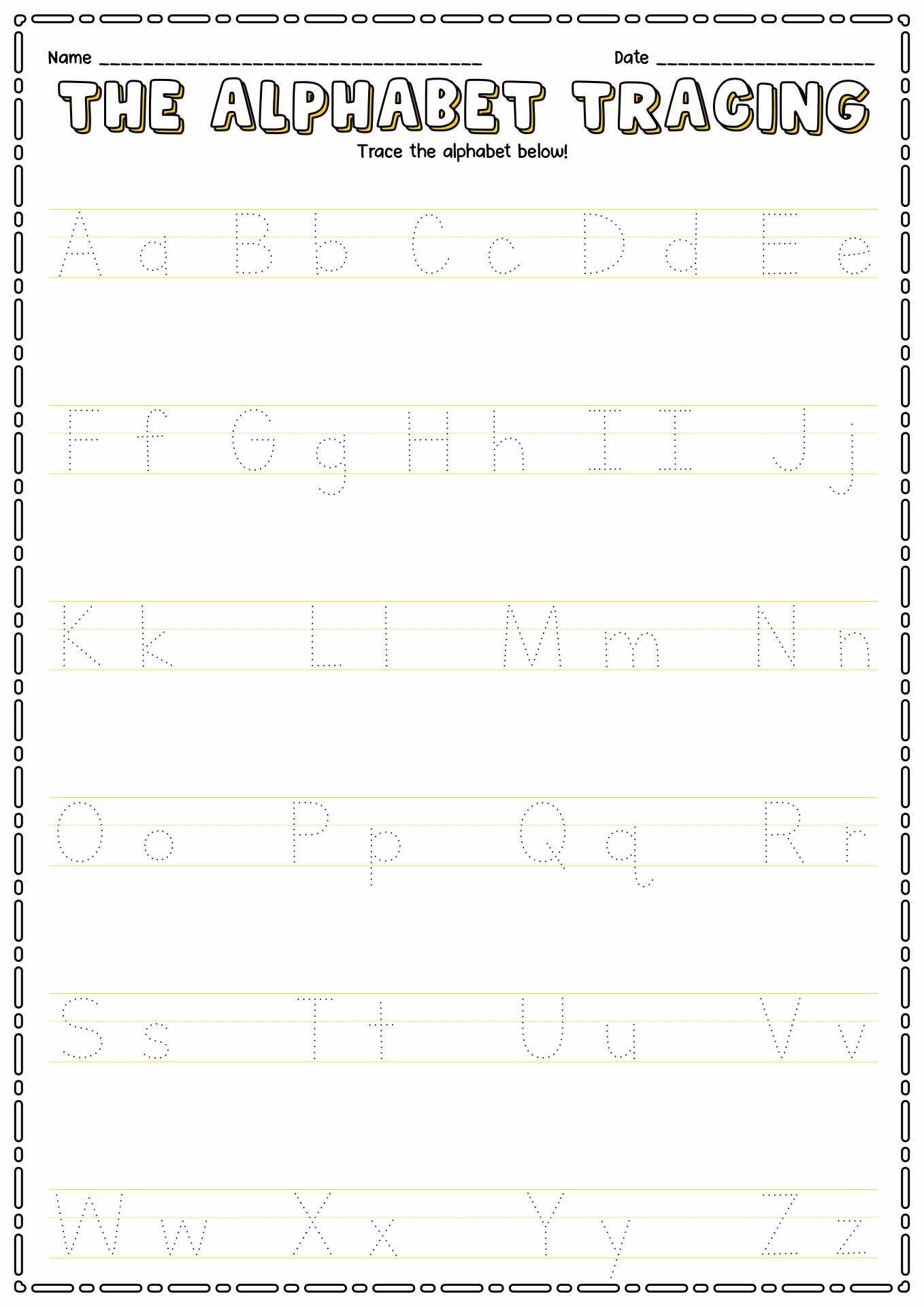 14 Best Images of Writing Practice Worksheets For Preschool  Free Printable Handwriting 
