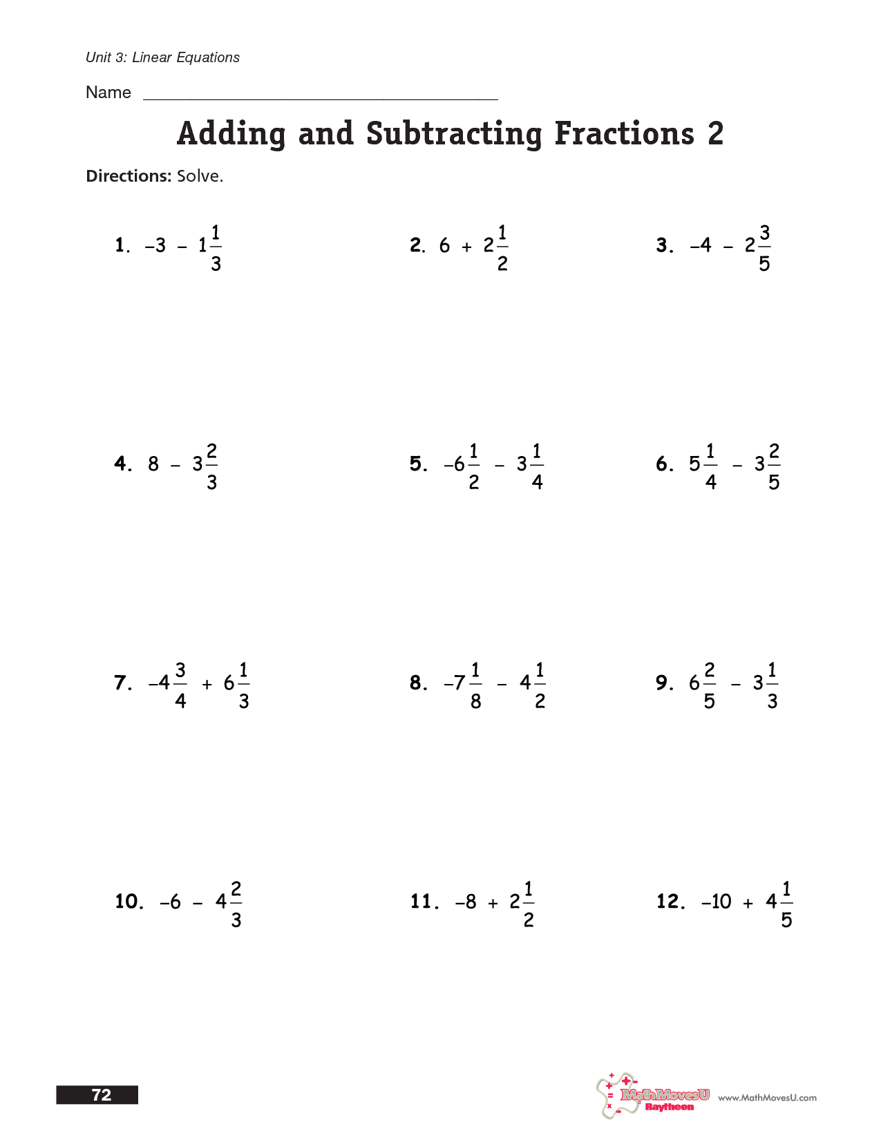 7 Best Images of Dividing Real Numbers Worksheet ...