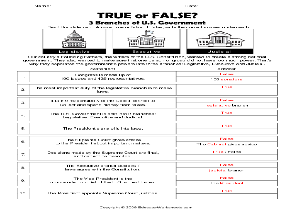 judicial-second-grade-worksheet