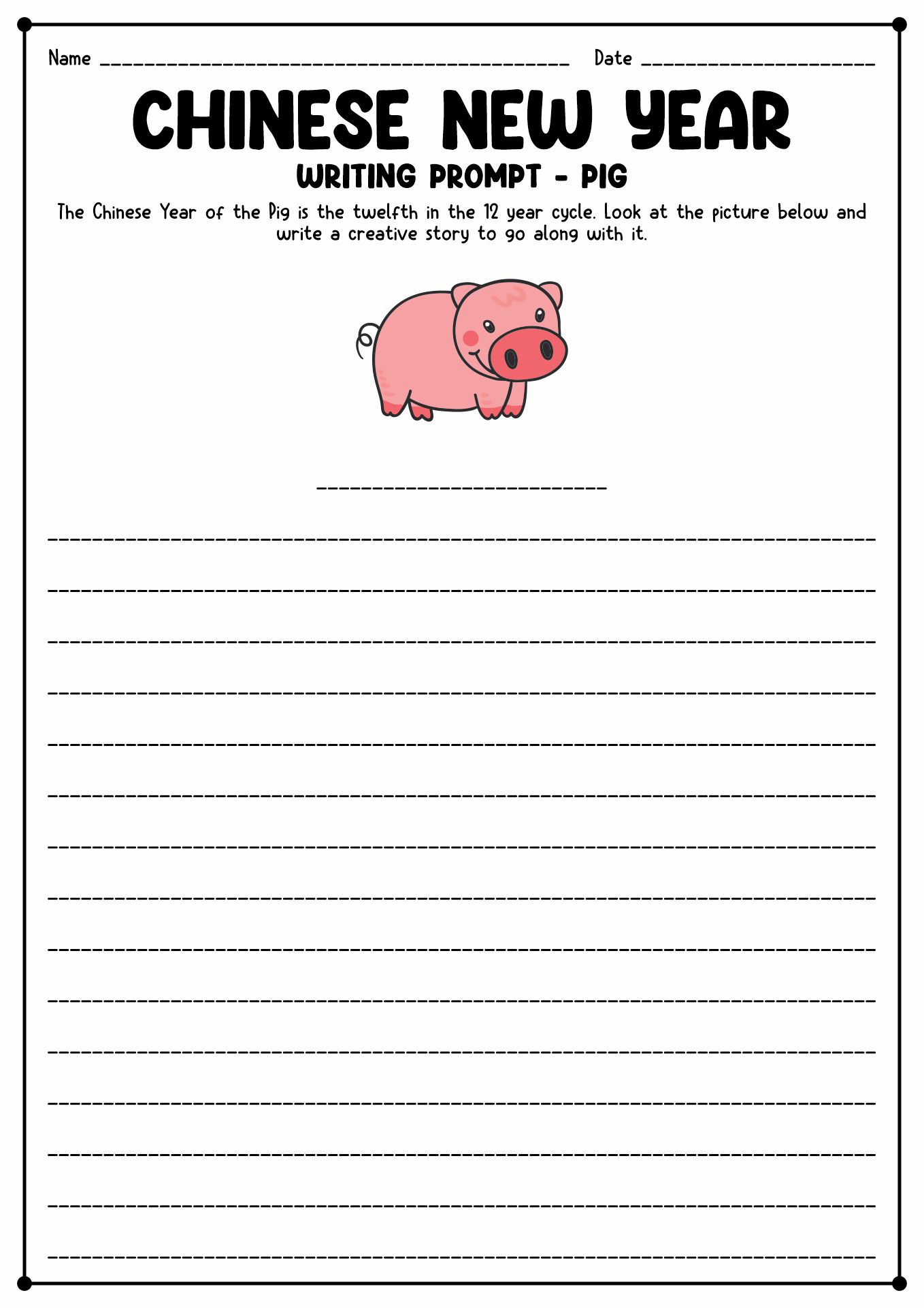 chinese new year write your name
