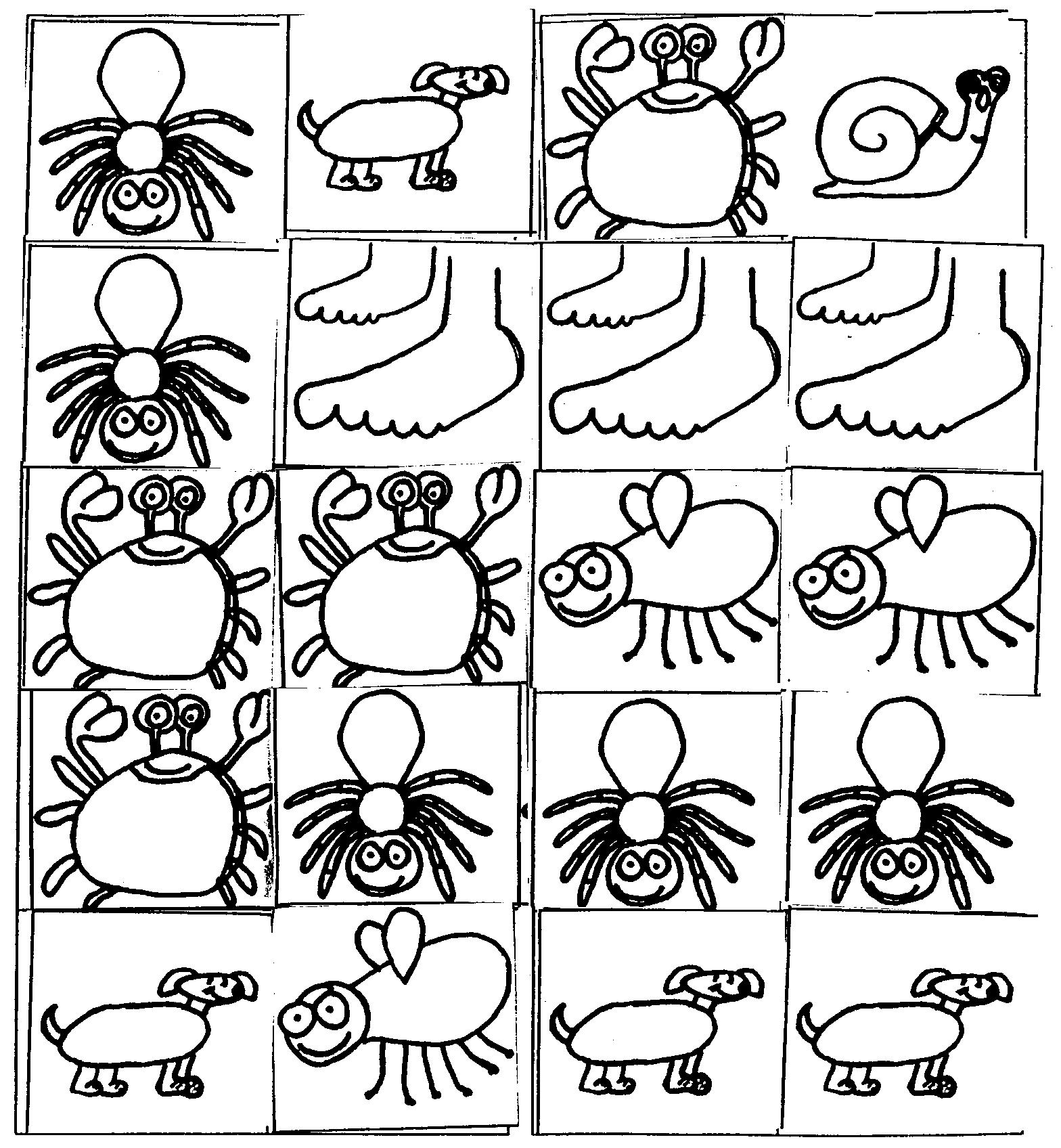 One Is a Snail Ten Is a Crab Worksheets