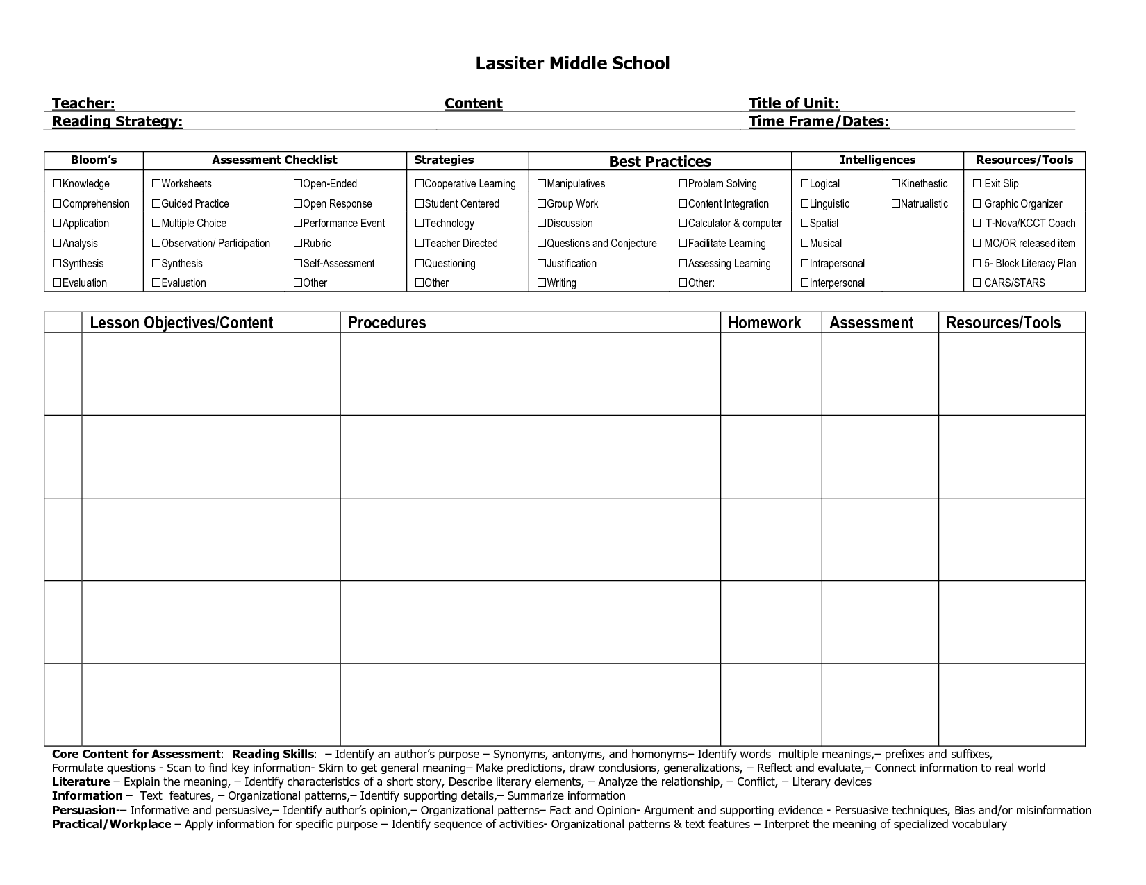 Printable Worksheets Middle School