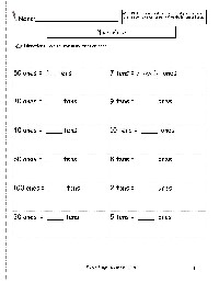 Common Core Place Value Worksheets