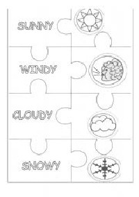 Weather Activities Worksheets for Kids