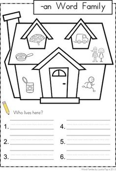 14 Best Images of My Family Worksheets Printable Free - Number Family
