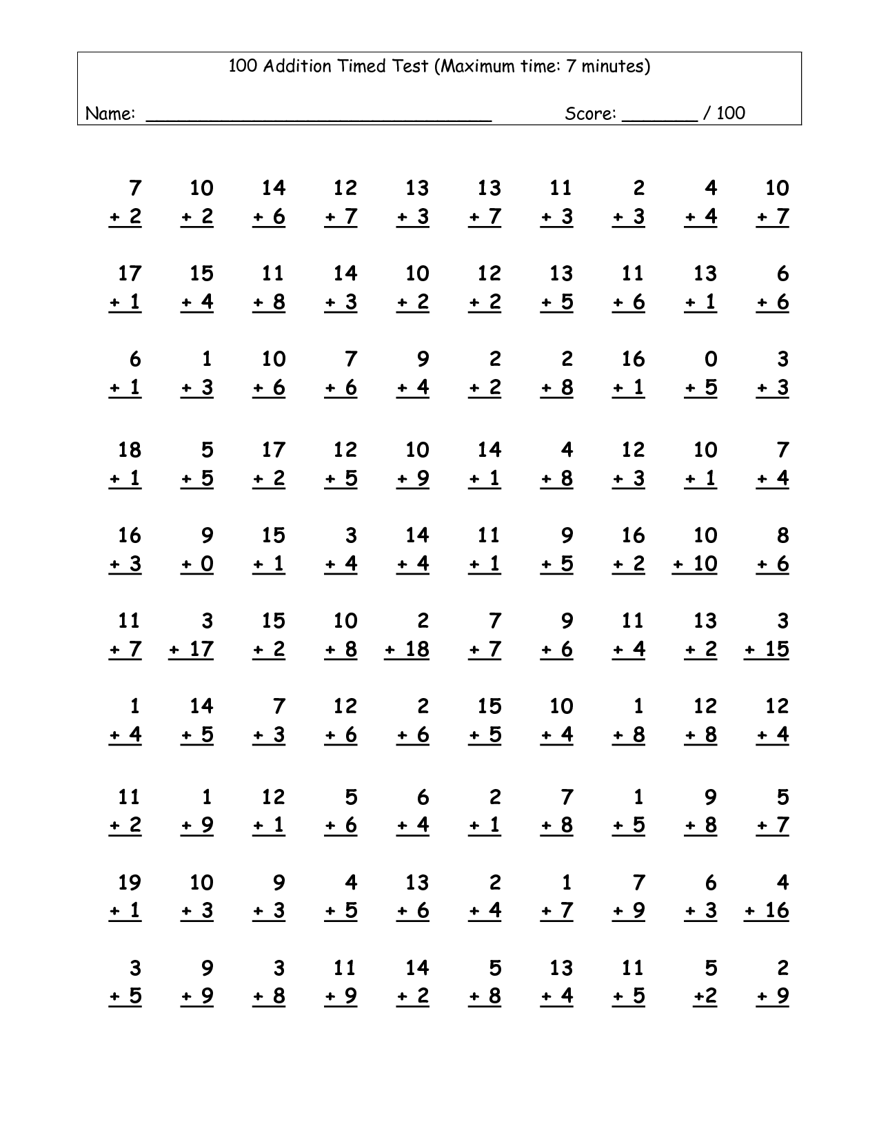 Orangeflowerpatterns 22 Multiplication Worksheets Grade 5 100 