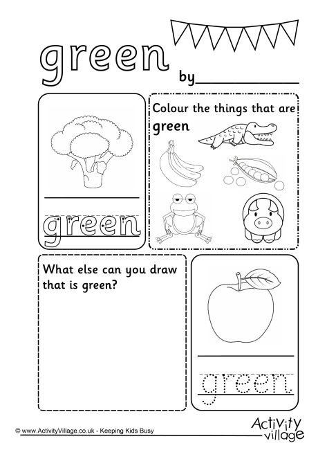 10-best-images-of-color-green-worksheets-color-green-coloring-pages