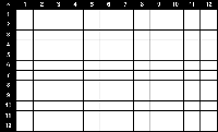 Blank Chart Multiplication Grid