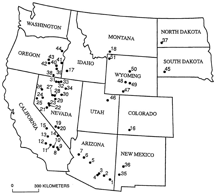 7 Best Images Of Western States Worksheet Western United States Map