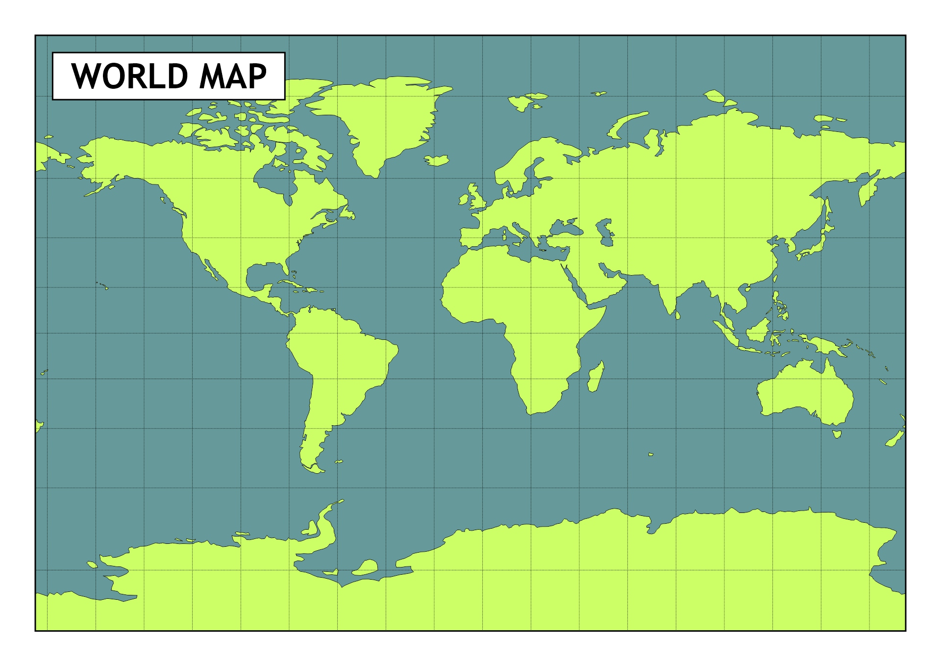 12 Best Images Of Lines Of Latitude Worksheet World Map With Latitude