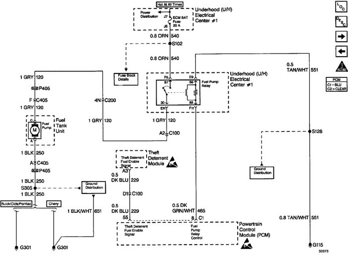 1999 Chevy S10 Wiring Diagram