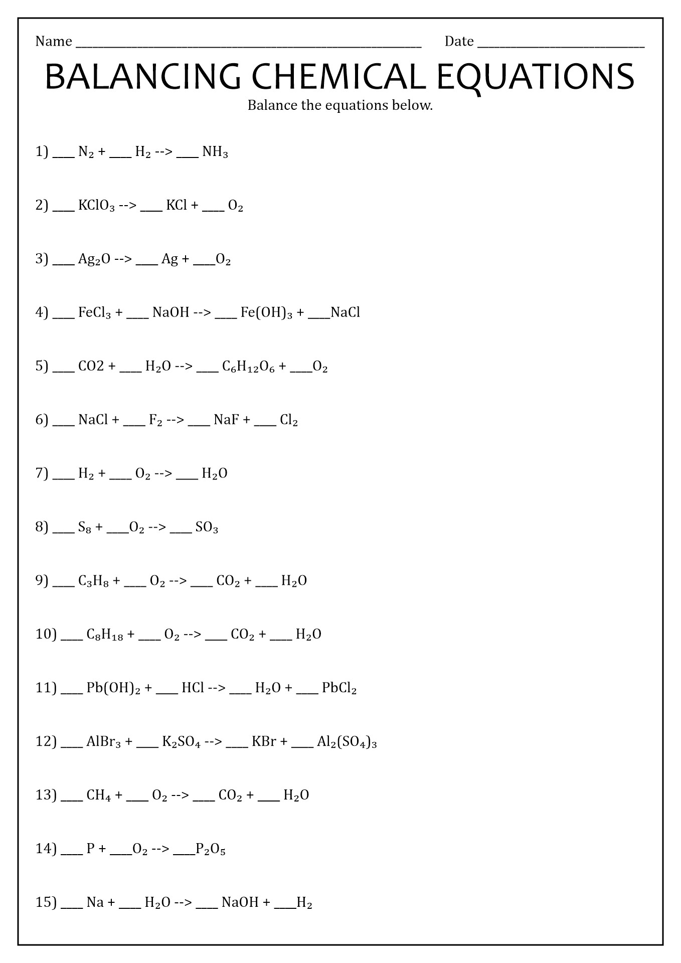 16 Best Images of Types Chemical Reactions Worksheets Answers Types of Chemical Reactions 16 Best Images of Types Chemical Reactions Worksheets Answers Types of Chemical Reactions