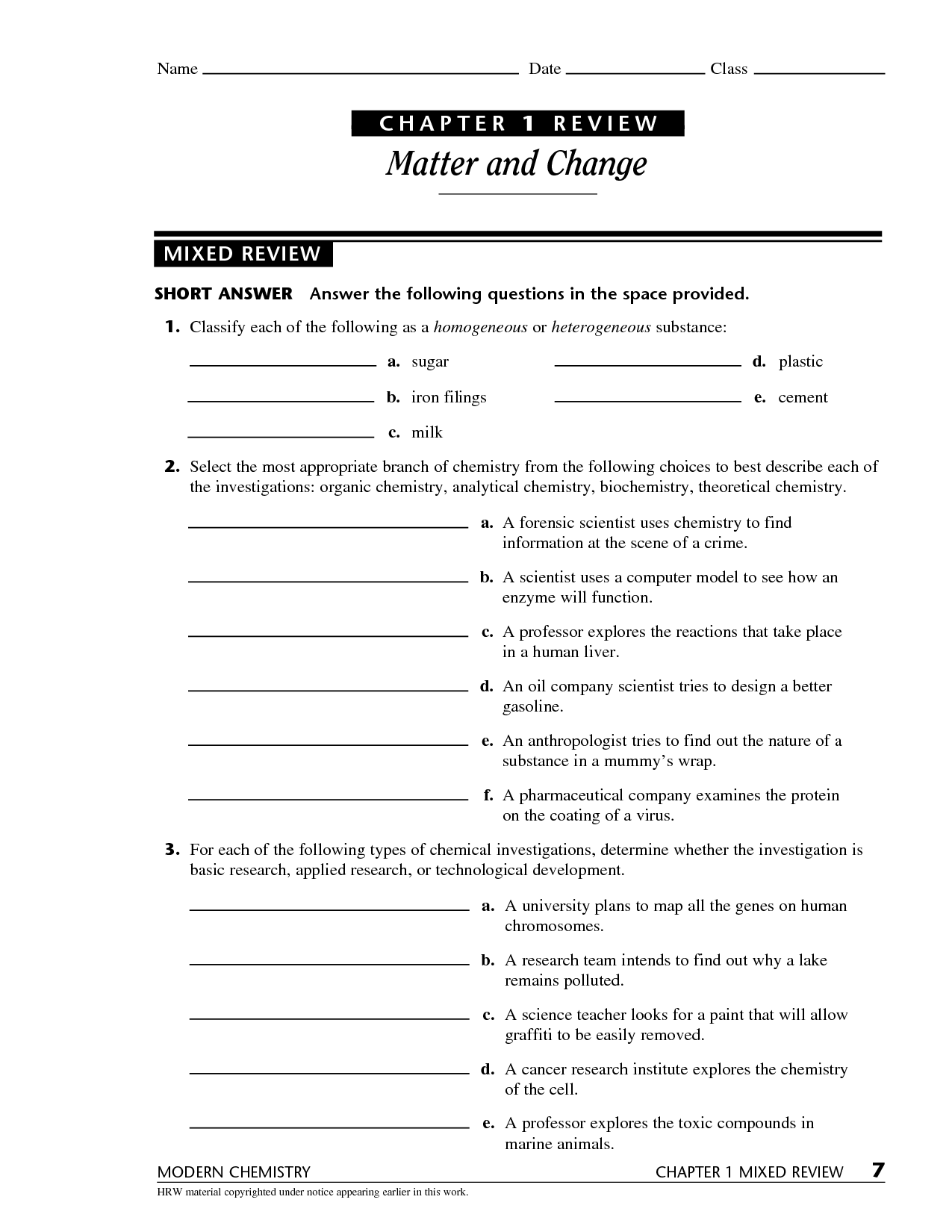 13 Best Images of Holt Biology Worksheet Answer Key - Biology Worksheet