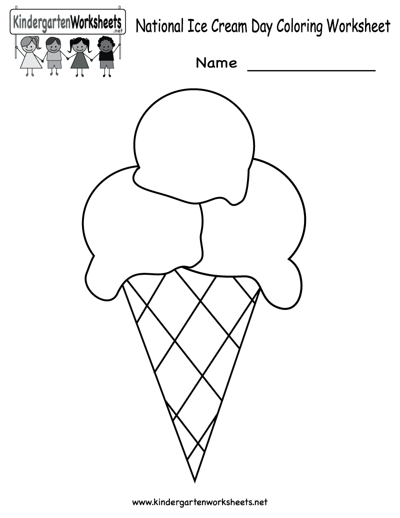10 Best Images of Ice Cream Activities And Worksheets - Ice Cream