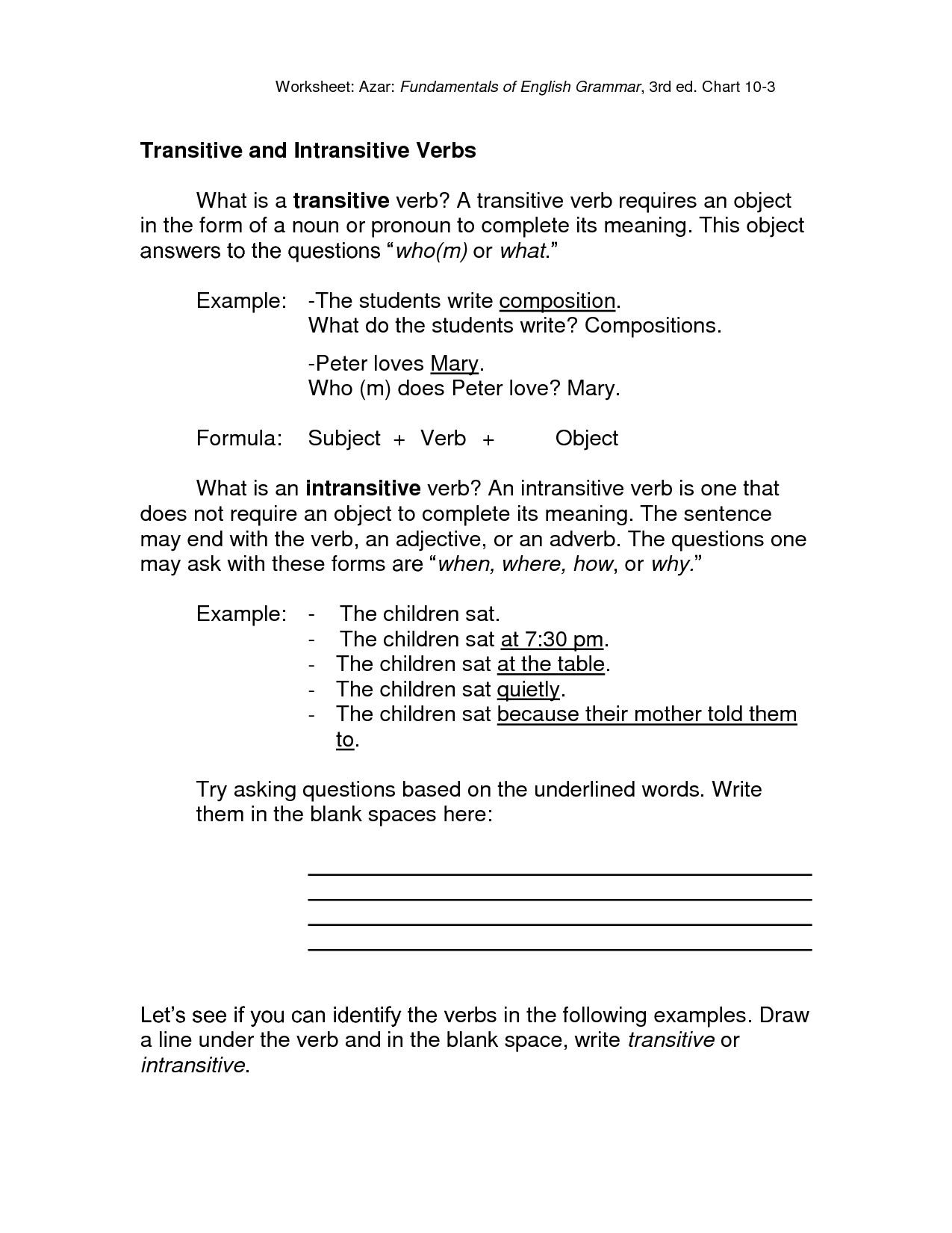 transitive-and-intransitive-verbs-worksheet