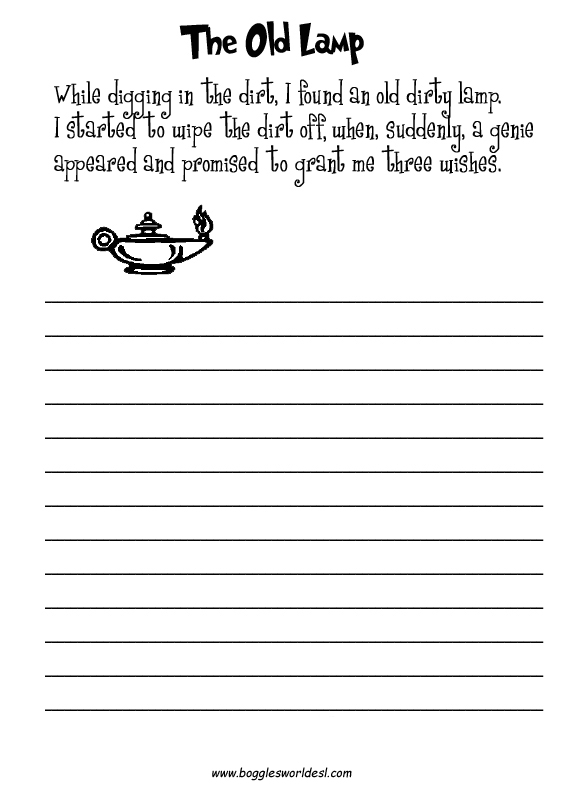 14 Best Images of Second Grade Writing Prompts Worksheets - Creative