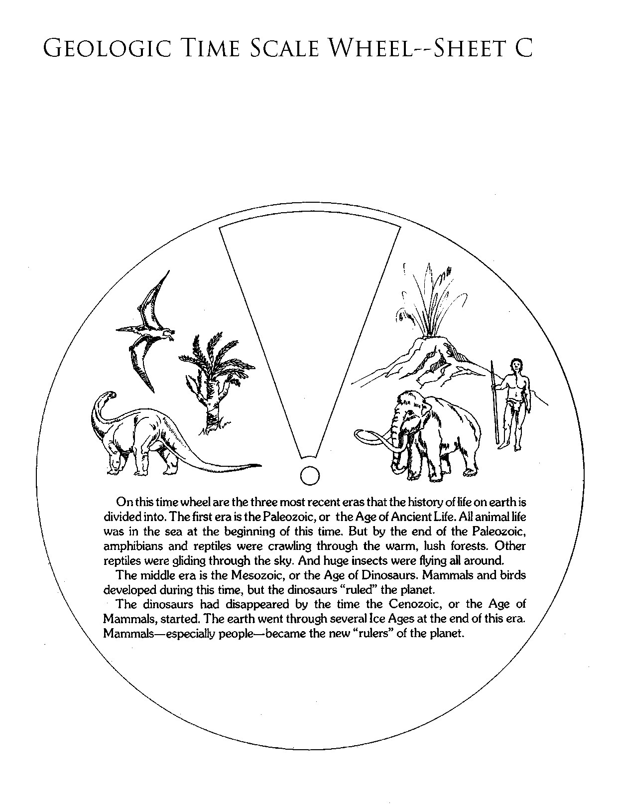 Geological Time Scale Worksheet