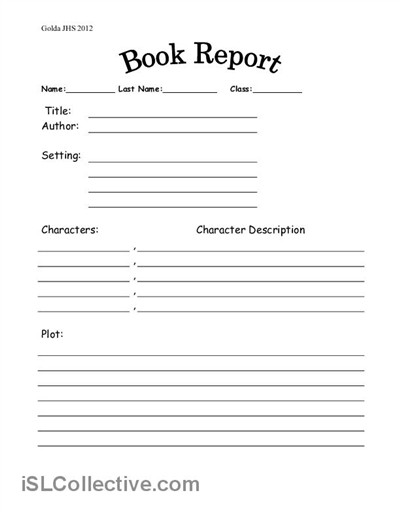 17 Best Images Of Book Review Worksheet Middle School Book Review 
