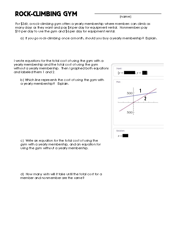 8 Best Images of Situational Graph Worksheet - Parabola Characteristics