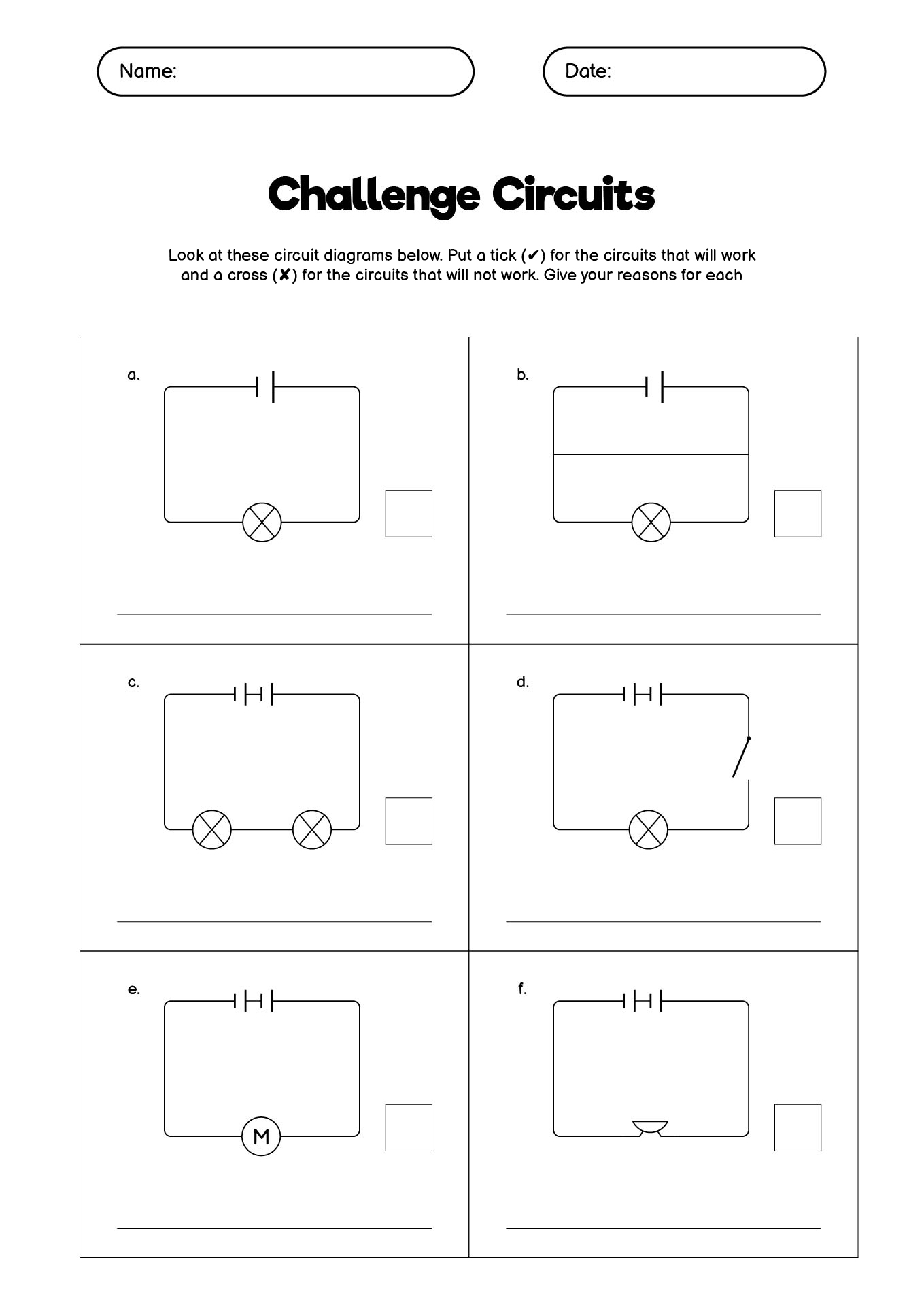 7 Best Images of Series Circuit Problems Worksheet - Series and