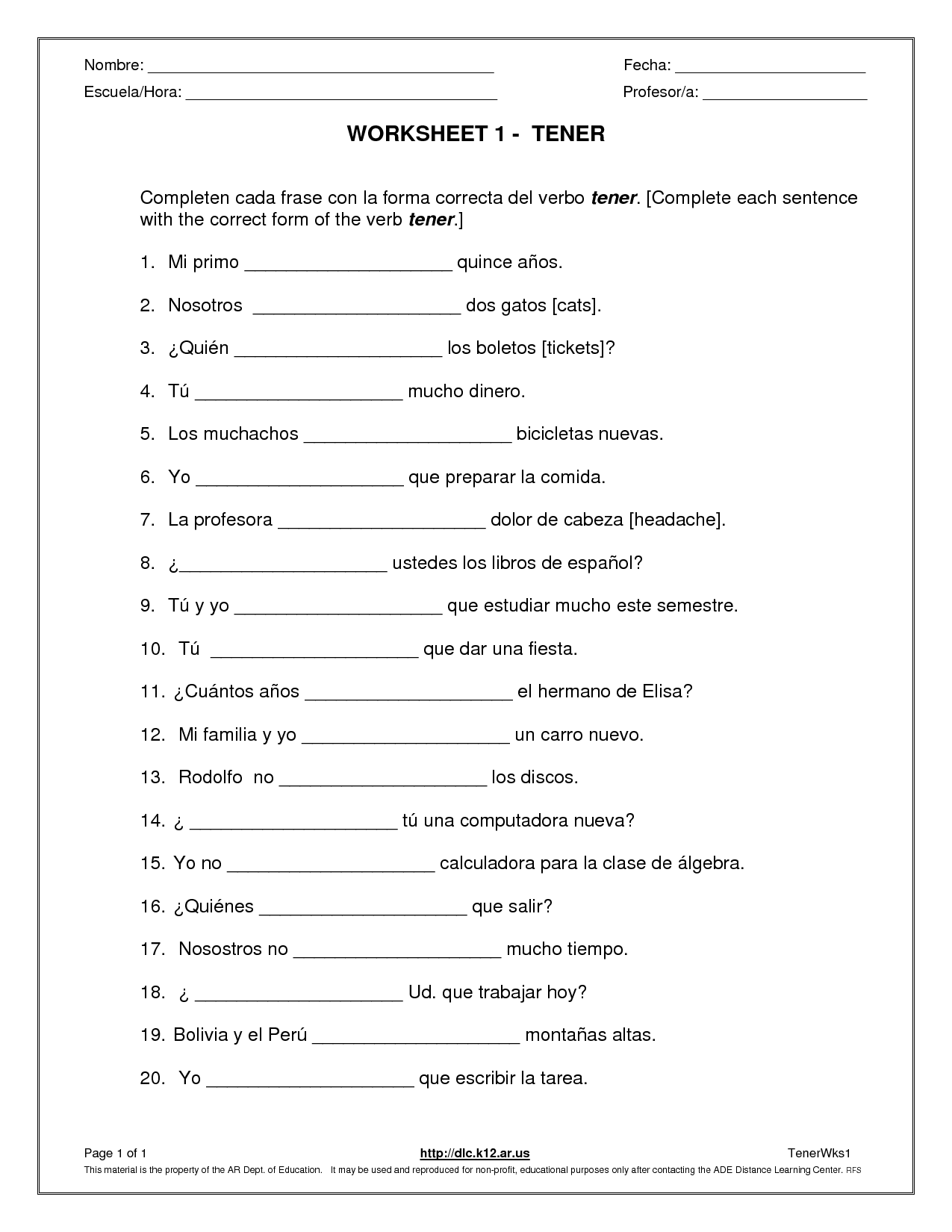 12 Best Images Of La Familia Worksheet In Spanish La Familia Worksheets Spanish Crossword La