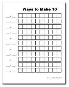 Ways to Make 10 Printable