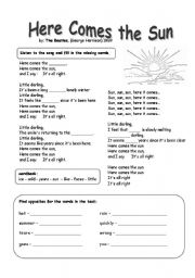 Layers Of The Sun Worksheet