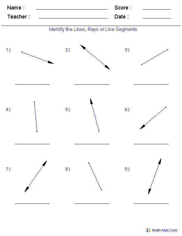 points-lines-segments-and-rays-worksheets