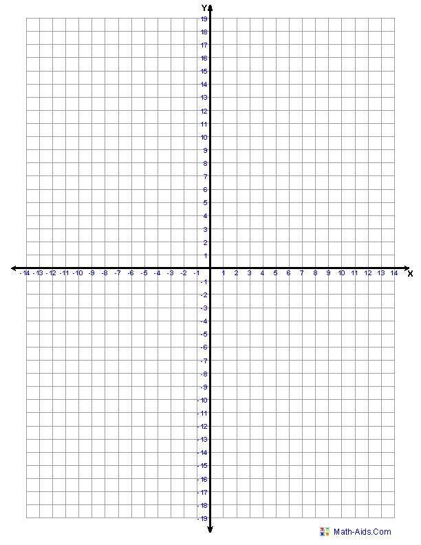 Quadrant Graph Paper Printable