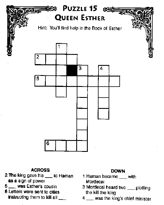 15 Best Images of Sharon Whittaker Bible Worksheets - Queen Esther