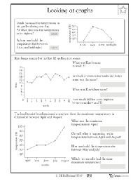 Math Graph Worksheets 4th Grade