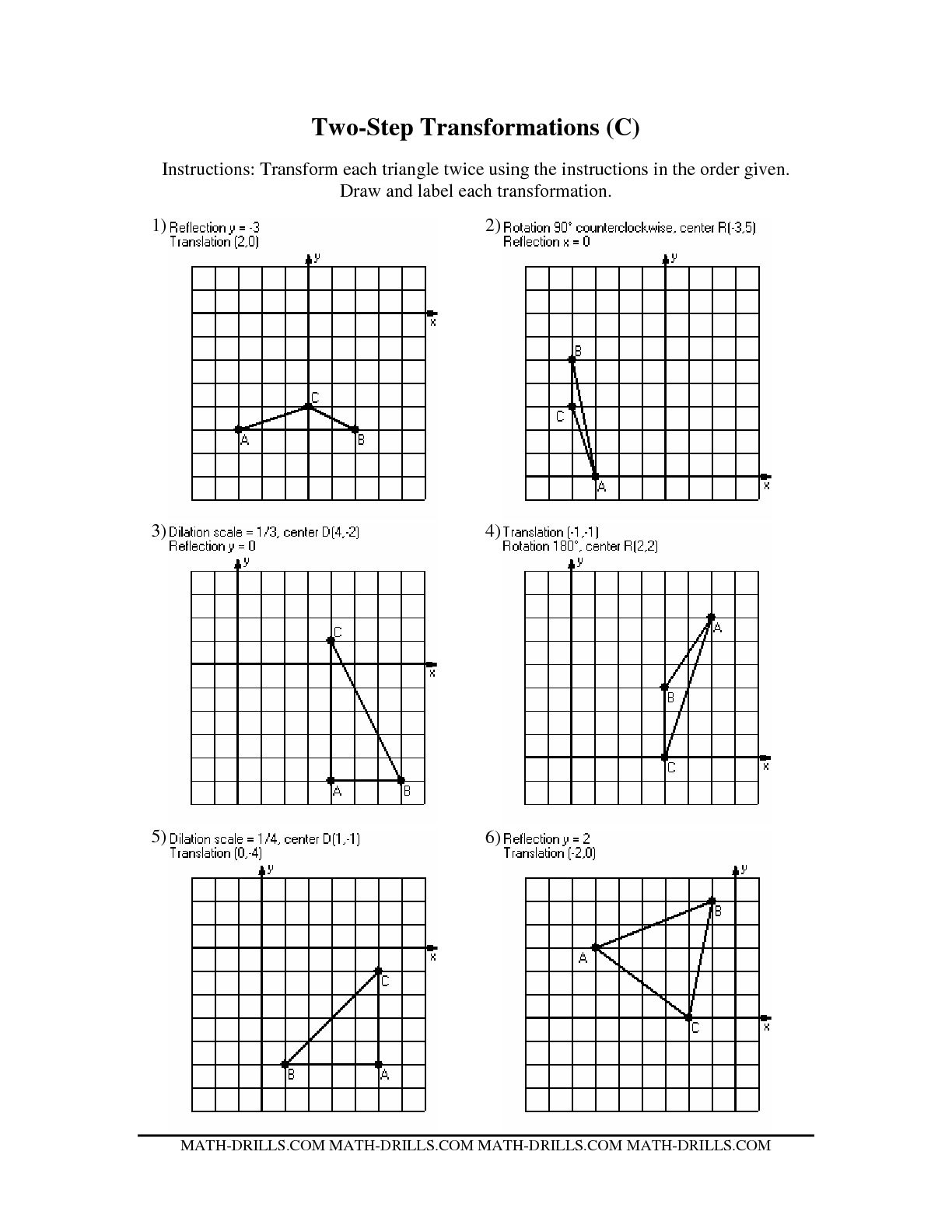 Distance Formula Worksheet Geometry