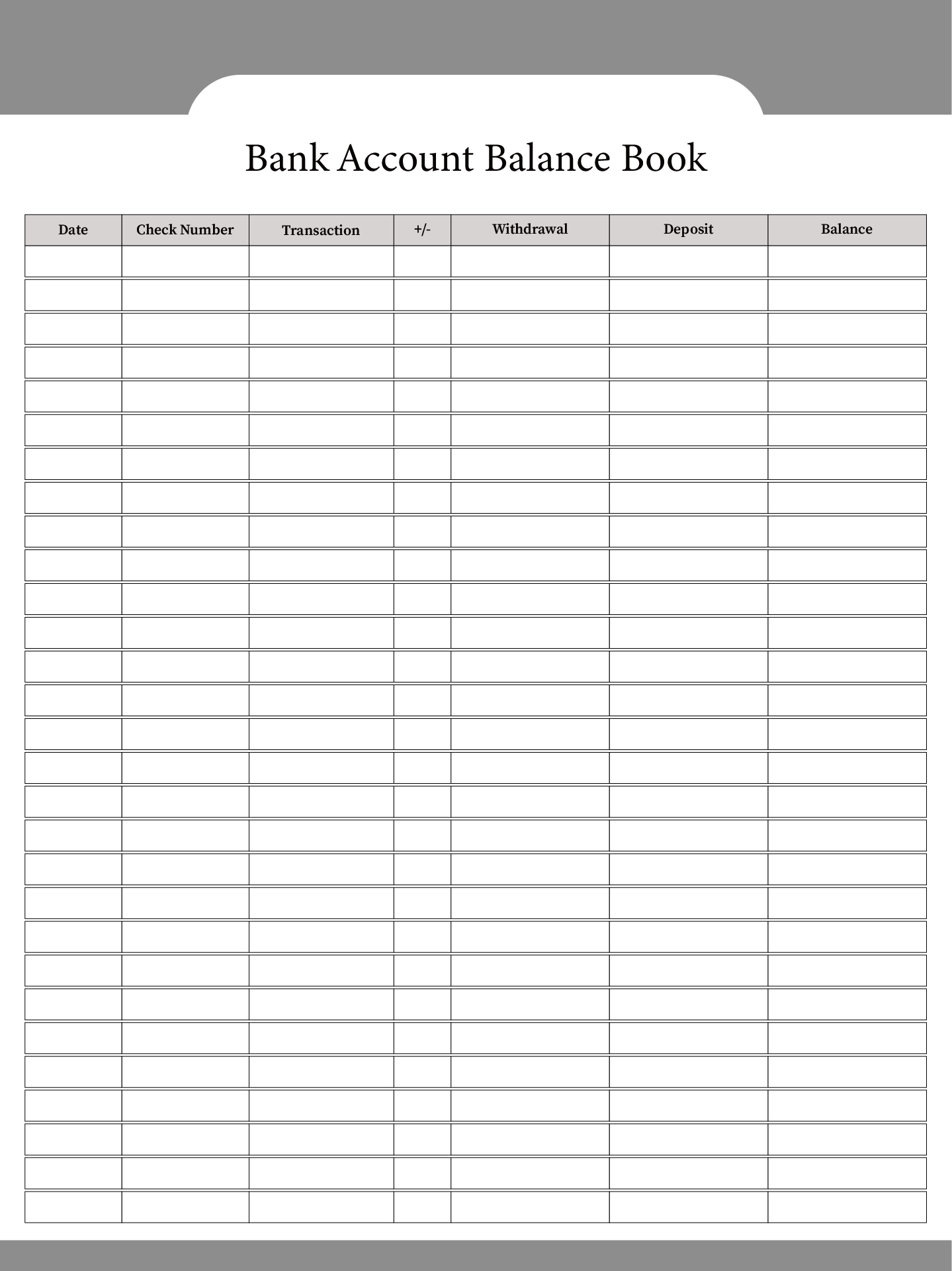 12 Best Images of Balance Checkbook Worksheet Practice  Free Printable Checkbook Balance 