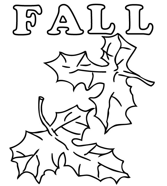  Printable Fall Coloring Pages