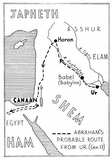 God Calls Abraham Page Coloring Pages