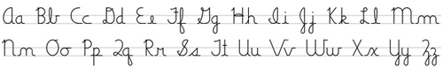 16 Best Images of Handwriting Without Tears Cursive Worksheets
