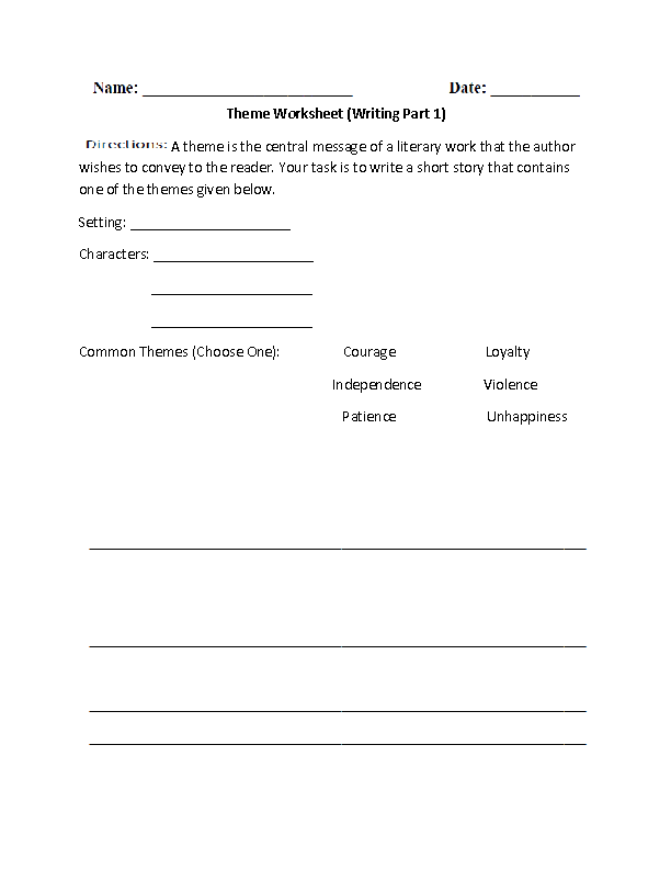 12 Best Images of Worksheets Finding The Theme Reading Theme Worksheets, Theme Worksheets 3rd 12 Best Images of Worksheets Finding The Theme Reading Theme Worksheets, Theme Worksheets 3rd
