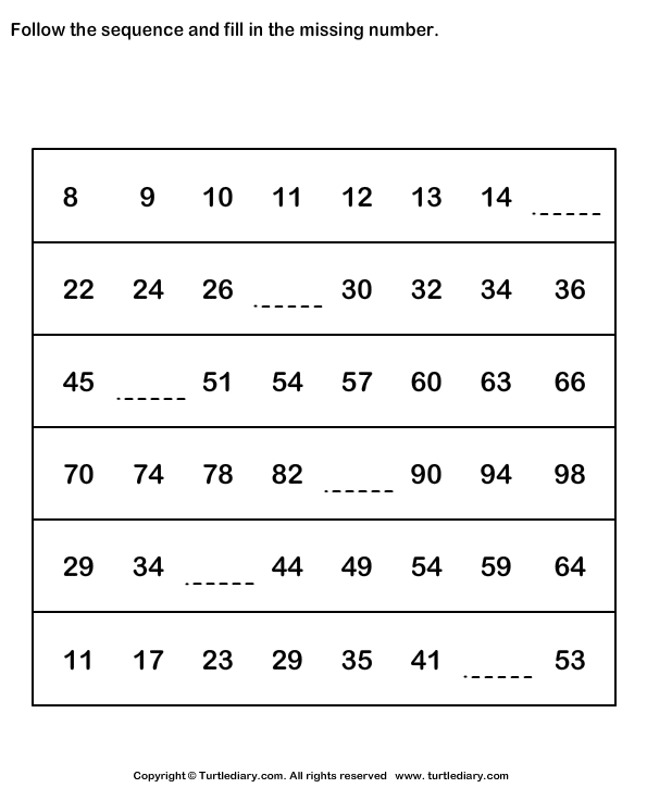 10 Best Images Of 3rd Grade Number Worksheet Series Simple Number Pattern Math Worksheets 
