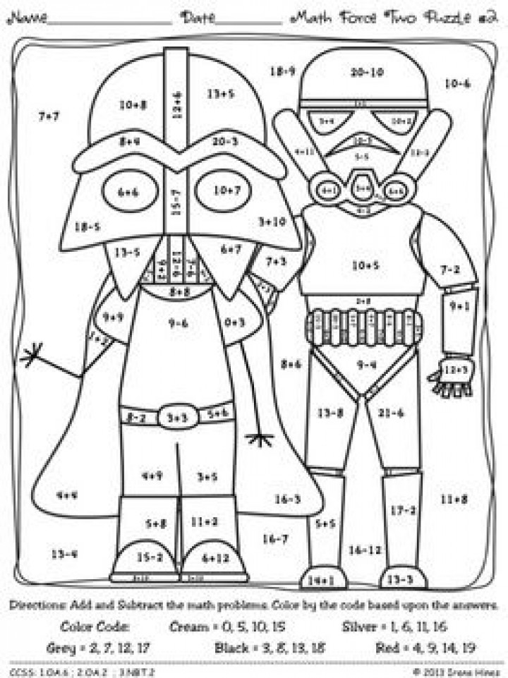 coloring math pages 4th grade - photo #15