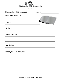 Free Printable School Worksheets